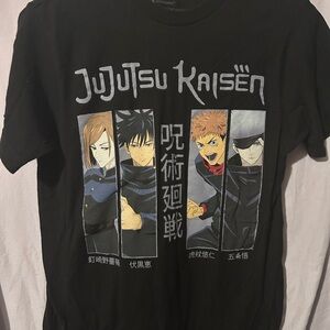 Jujutsu Kaisen Black Graphic Tee